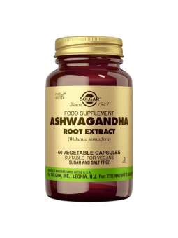 Solgar ashwagandha 60 capsulas