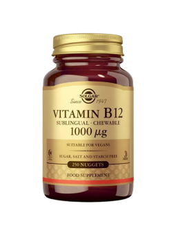 Solgar vitamina B12 1000 microgramos 250 comprimidos