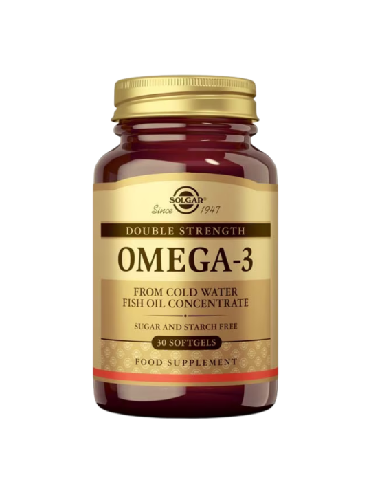 Solgar omega-3 alta concentración 30 capsulas blandas