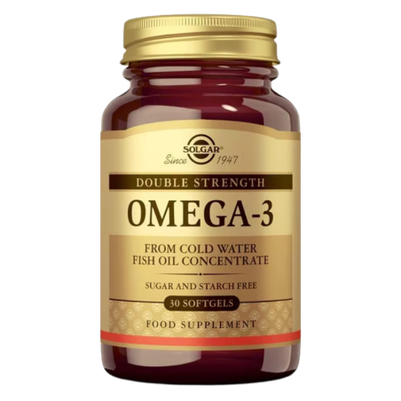 Solgar omega-3 alta concentración 30 capsulas blandas
