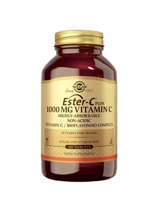 Solgar ester C plus 1000mg vitamina C 180 comprimidos
