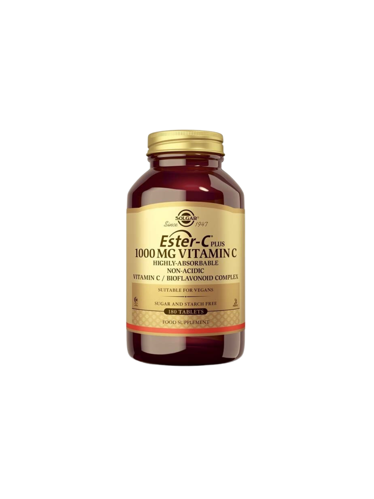 Solgar ester C plus 1000mg vitamina C 180 comprimidos