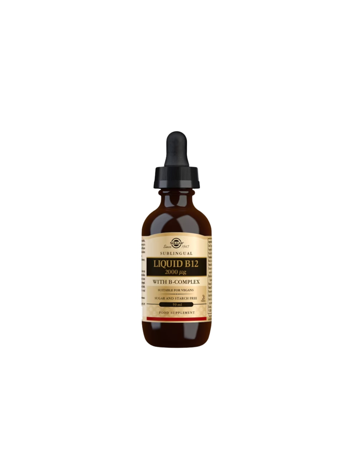 Solgar vitamina B12 líquida con B-complex 59ml