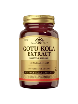 Solgar gotu kola 100 capsulas vegetales