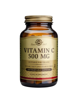 Solgar vitamina C 500mg 100 capsulas vegetales