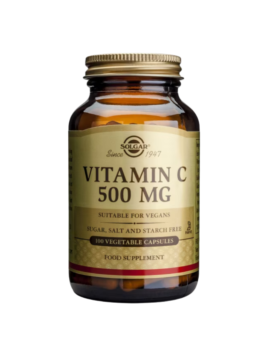 Solgar vitamina C 500mg 100 capsulas vegetales