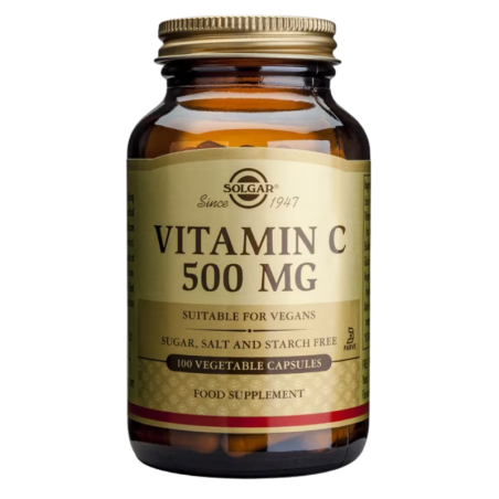 Solgar vitamina C 500mg 100 capsulas vegetales