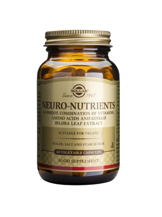Solgar neuro-nutrientes 60 capsulas vegetales
