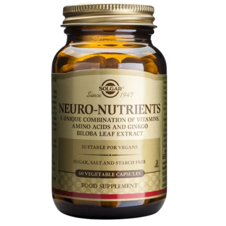 Solgar neuro-nutrientes 60 capsulas vegetales
