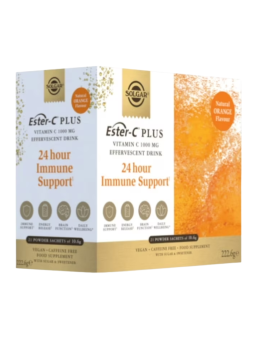 Solgar ester C plus vitamin C 21 sobress 10,6g sabor naranja