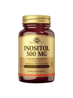 Solgar inositol 500mg 50 capsulas vegetales