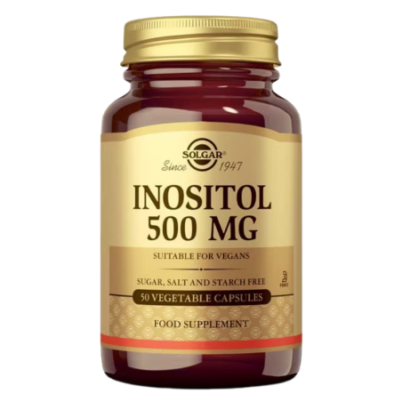 Solgar inositol 500mg 50 capsulas vegetales