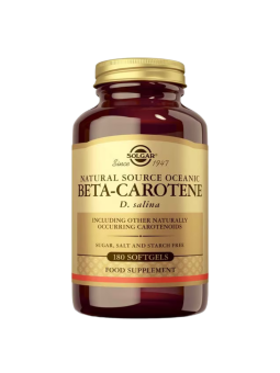 Solgar beta-caroteno 180 capsulas blandas