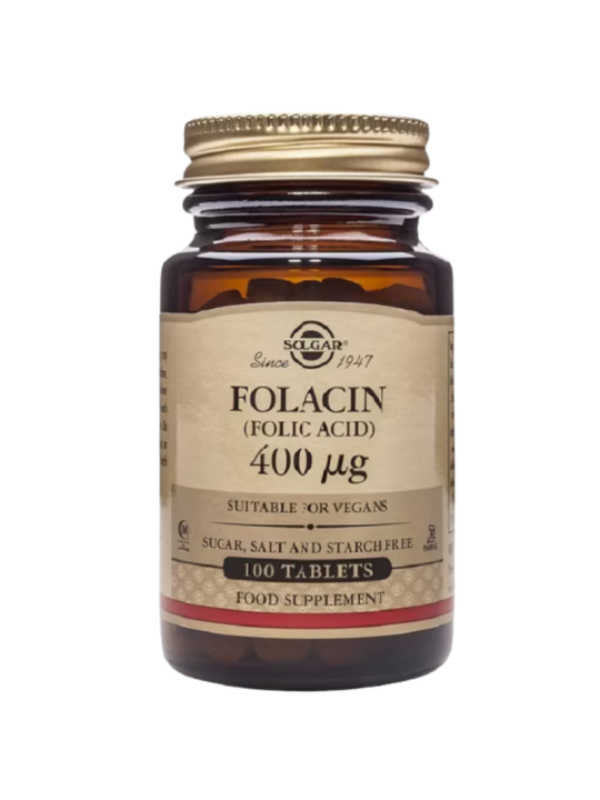 Solgar folacin 400 microgramos 100 comprimidos