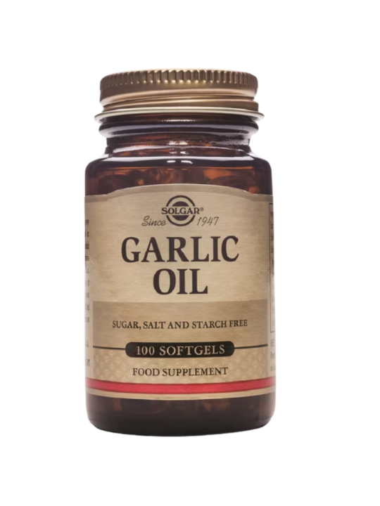 Solgar perlas de aceite de ajo 100 capsulas blandas