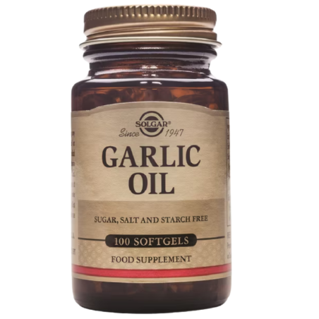 Solgar perlas de aceite de ajo 100 capsulas blandas