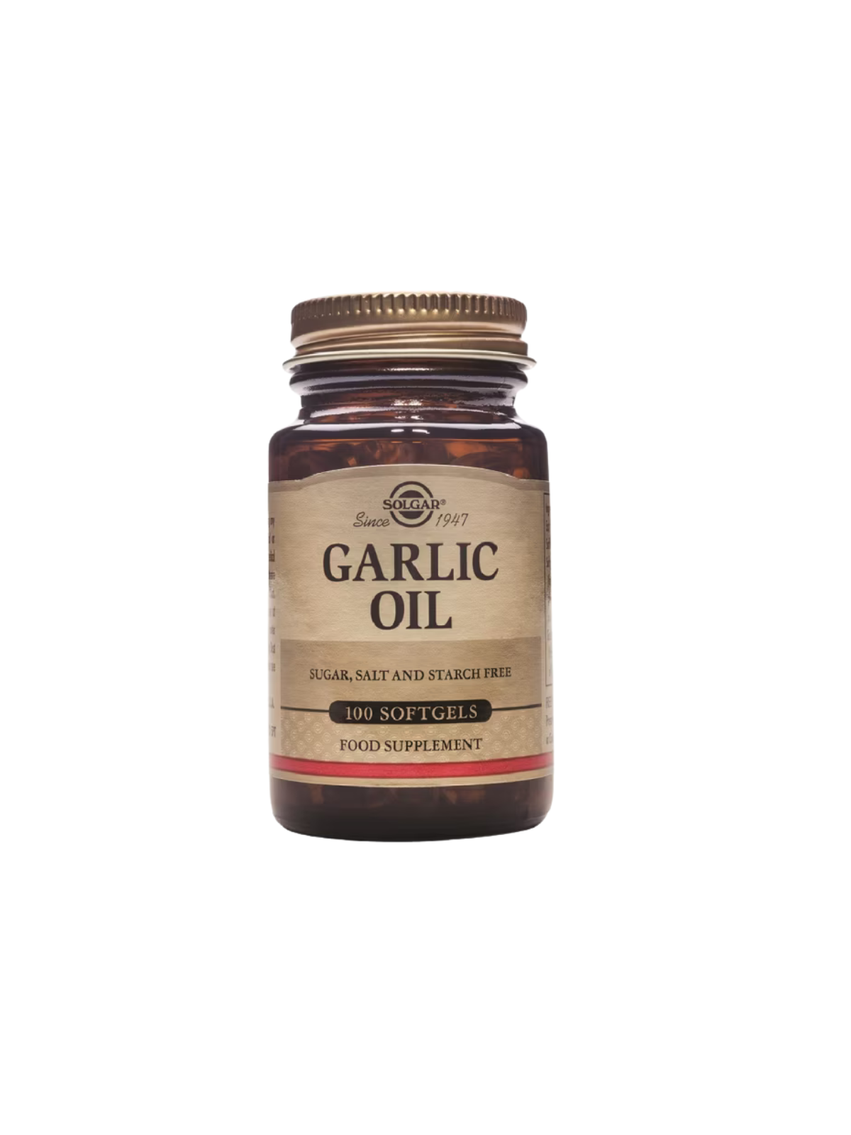 Solgar perlas de aceite de ajo 100 capsulas blandas