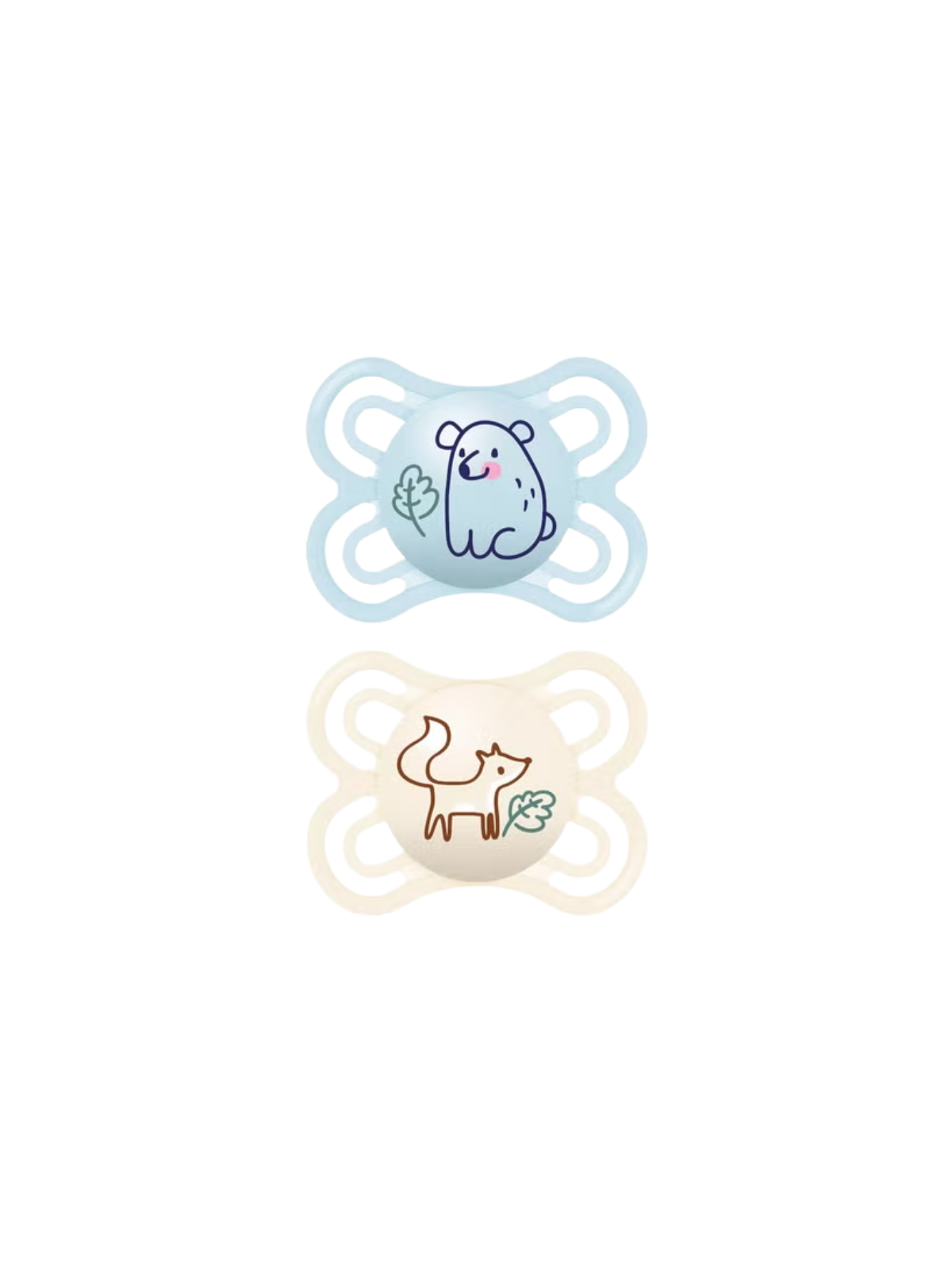 Mam perfect chupete silicona 2-6m pack doble