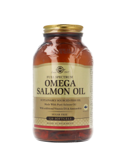 Solgar full spectrum omega salmon oil 120 capsulas blandas