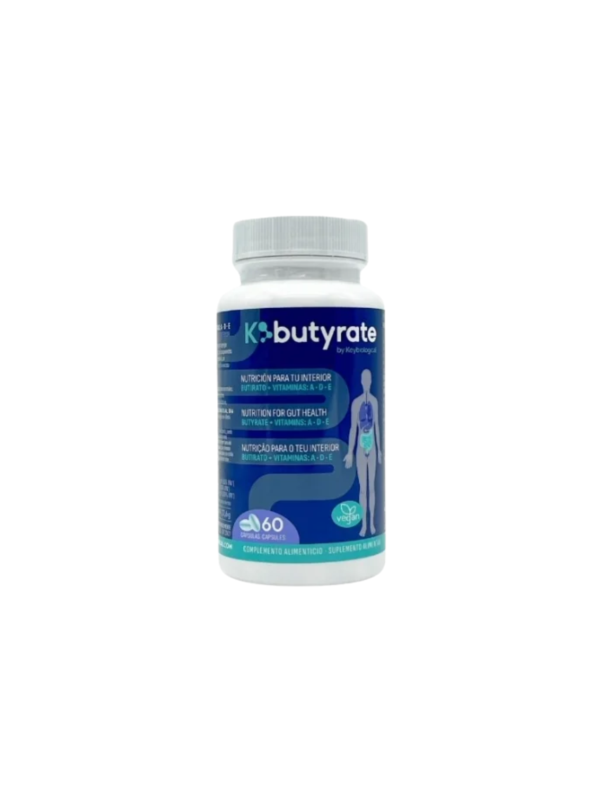 K Butyrate 60 capsulas