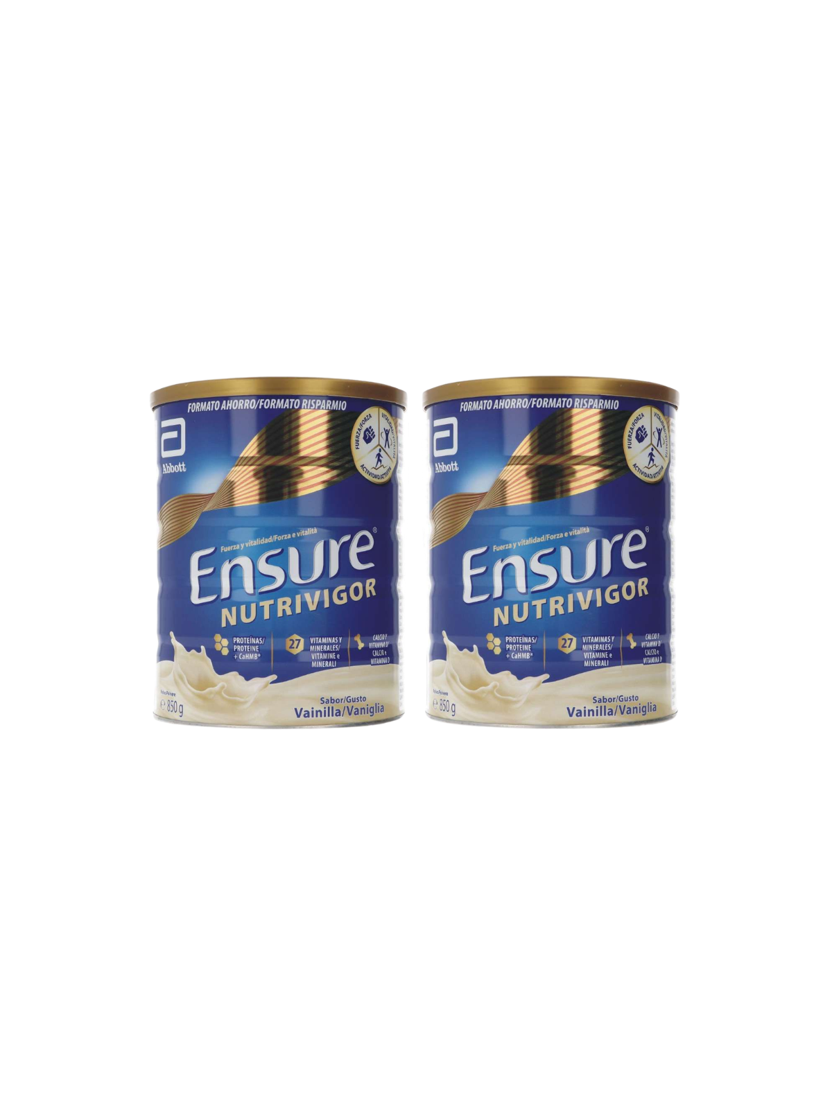 Ensure pack nutrivigor vainilla 2x850g