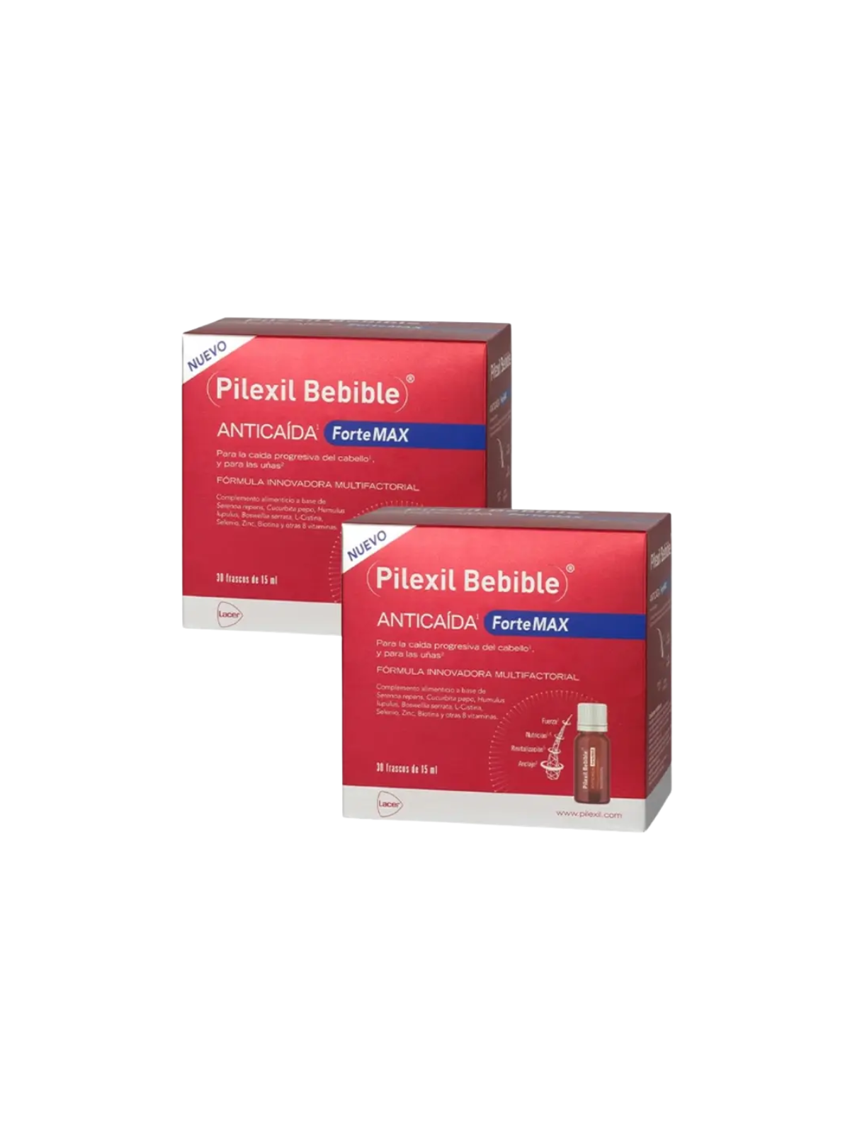 Pilexil duplo bebible anticaida fortemax 2º 40%