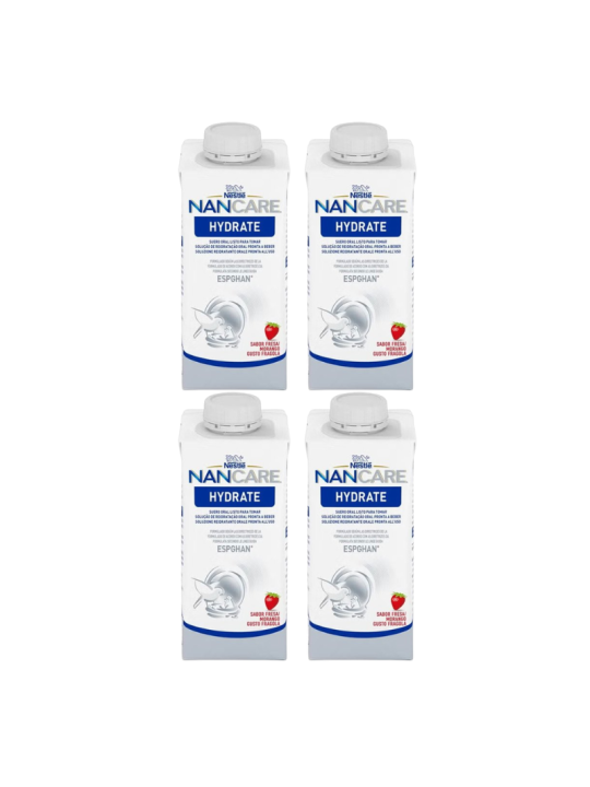 Nancare hydrate liquido 4 envases 200ml
