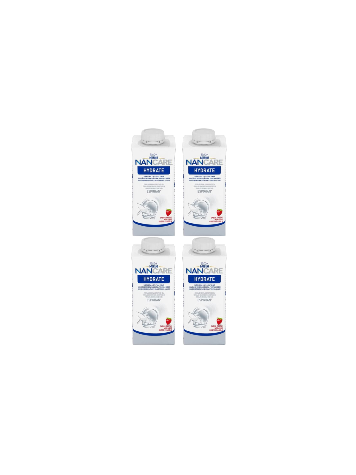 Nancare hydrate liquido 4 envases 200ml