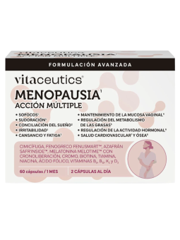 Vitaceutics menopausia 60 capsulas