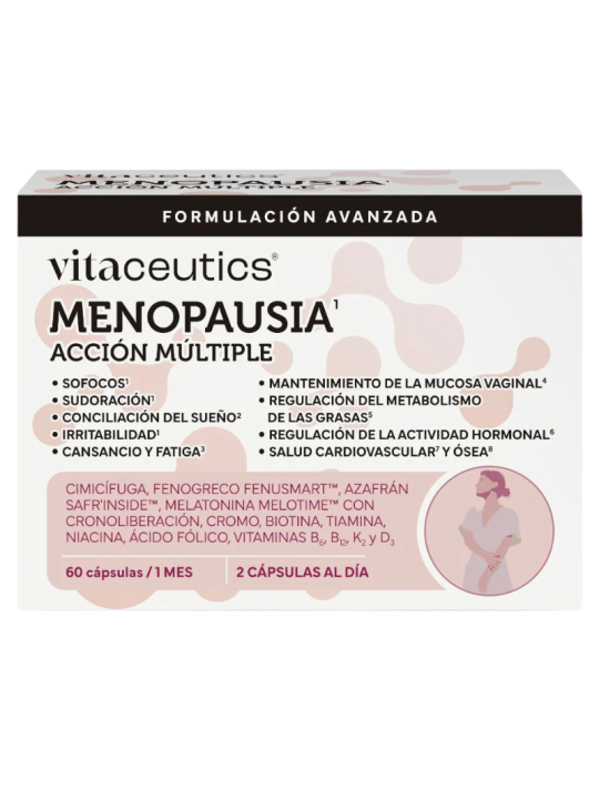 Vitaceutics menopausia 60 capsulas