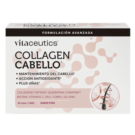 Vitaceutics collagen cabello 30 viales