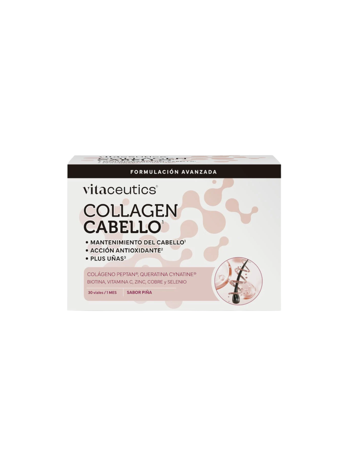 Vitaceutics collagen cabello 30 viales