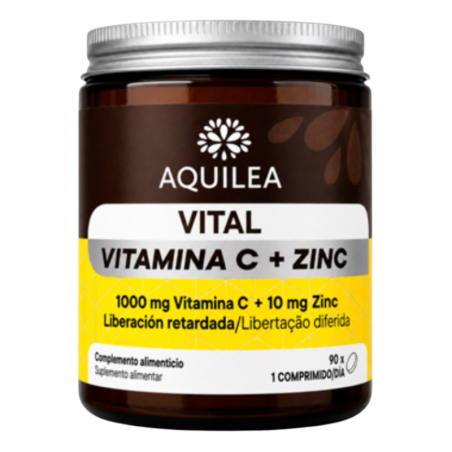 Aquilea vital vitamina C + zinc 90 capsulas