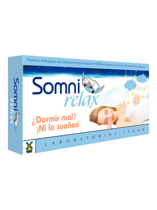 Tegor somnirelax 40 capsulas