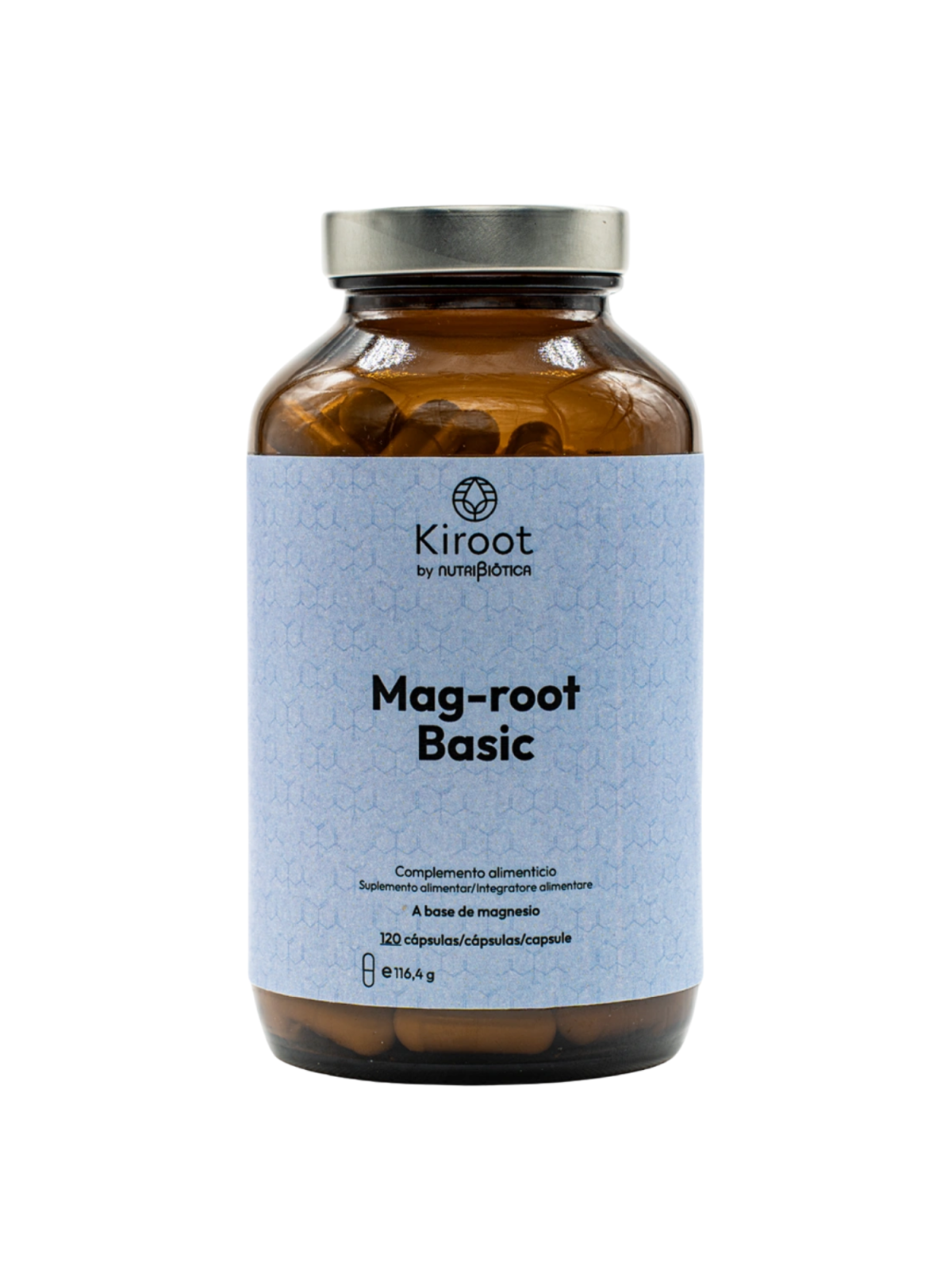 Bromatech kiroot mag-root basic 120 capsulas