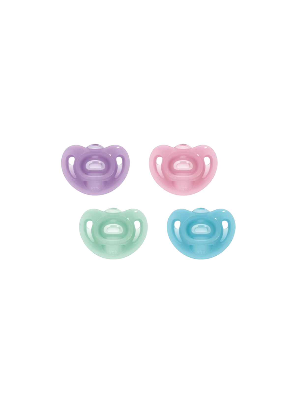 Nuk chupete silicona sensitive 6 - 18 meses 2 unidades