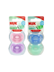 Nuk chupete silicona sensitive 6 - 18 meses 2 unidades