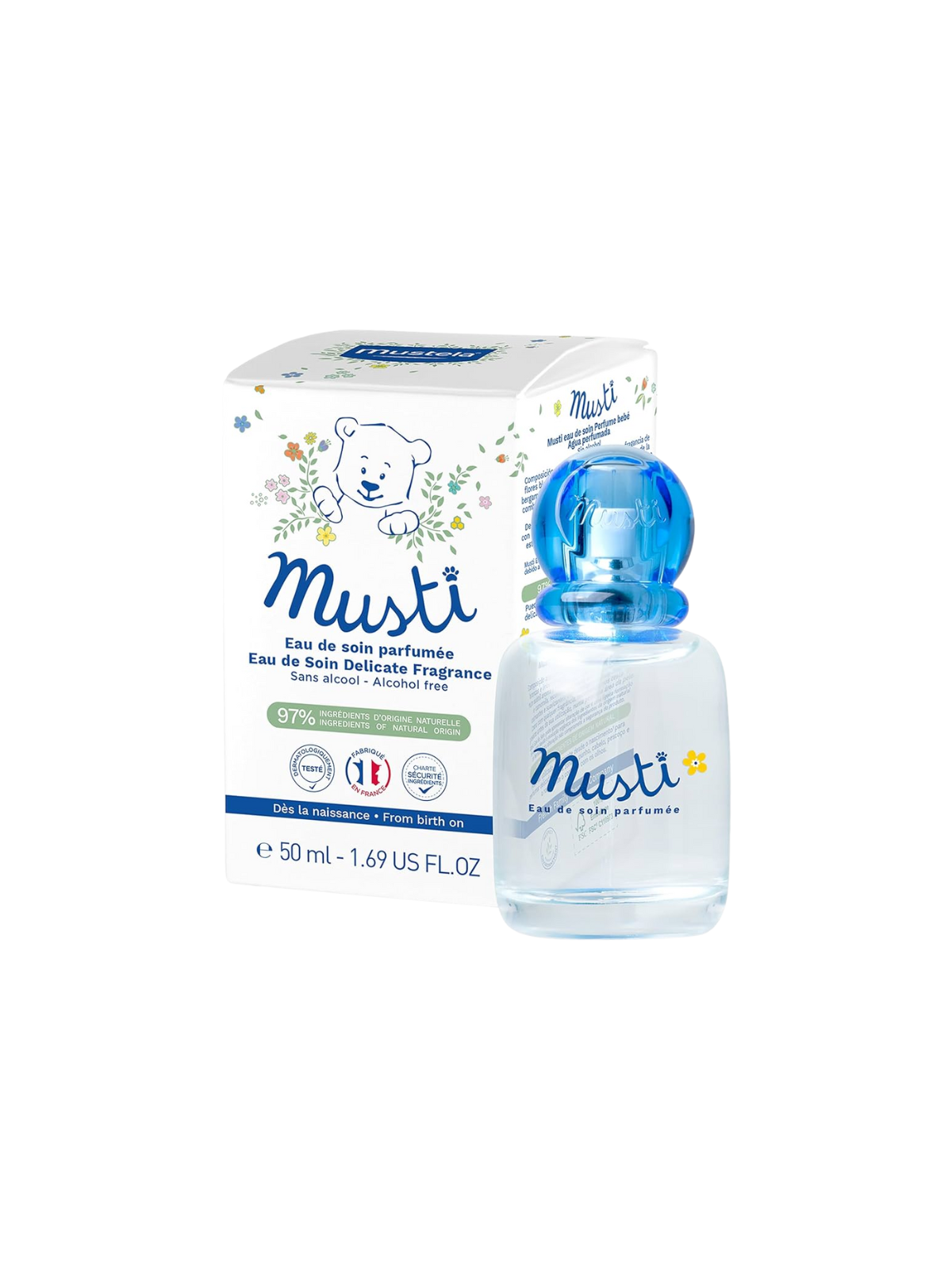Mustela musti eau de soin spray
