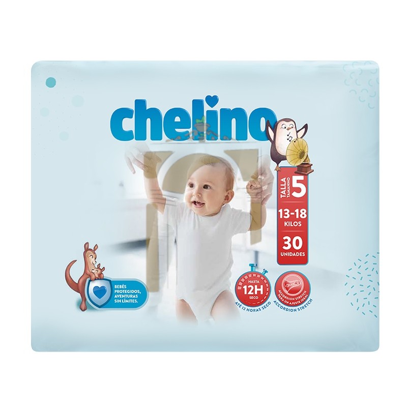 Chelino – Fashion & Love Junior – Talla 4 – 1 pack de 34 pañales –  Multitienda de proximidad