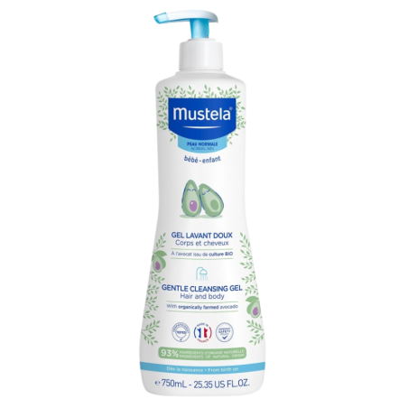 Mustela gel dermolimpiador 750 ml