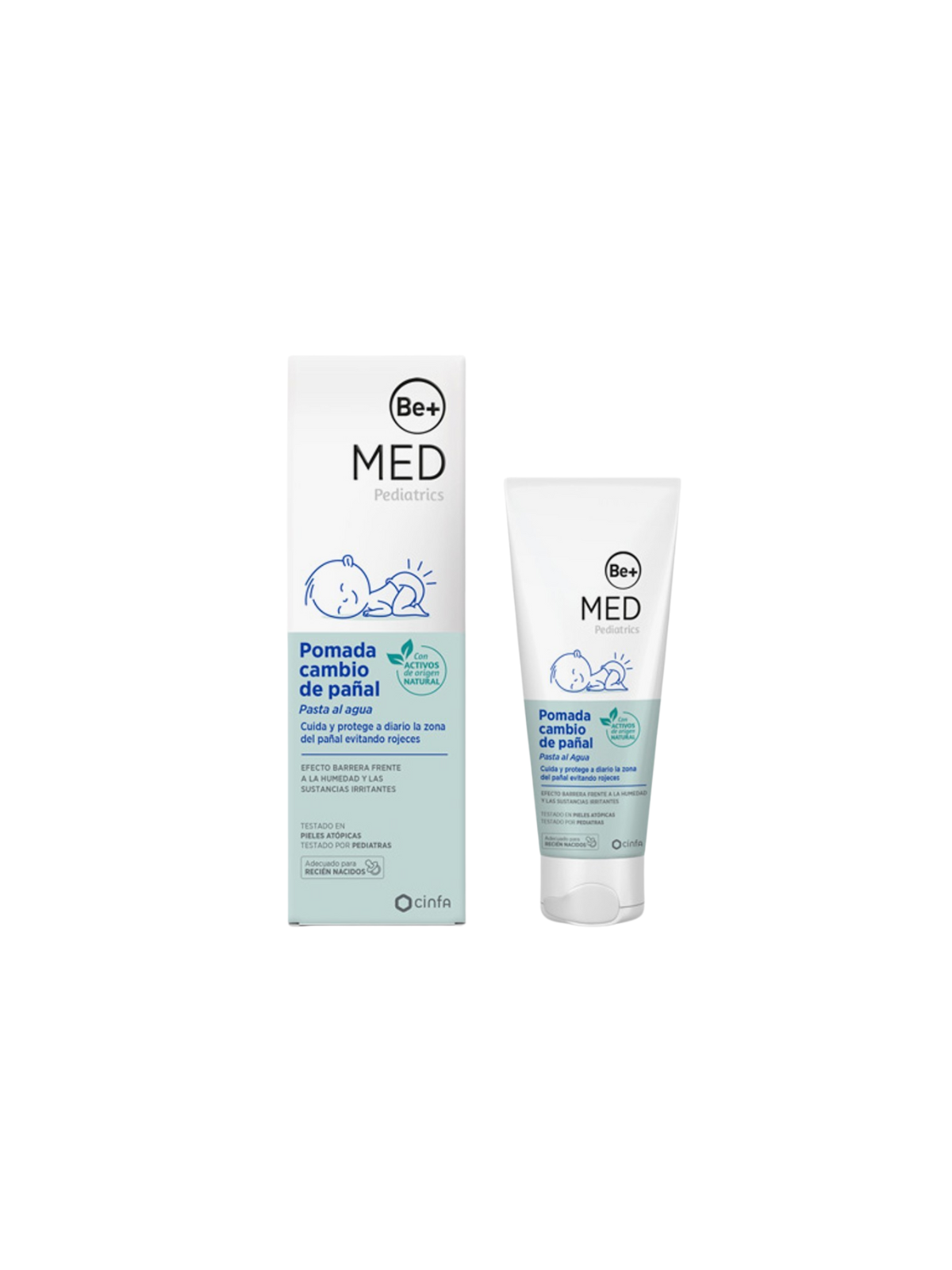 Be+ med pediatrics pomada cambio pañal 75g
