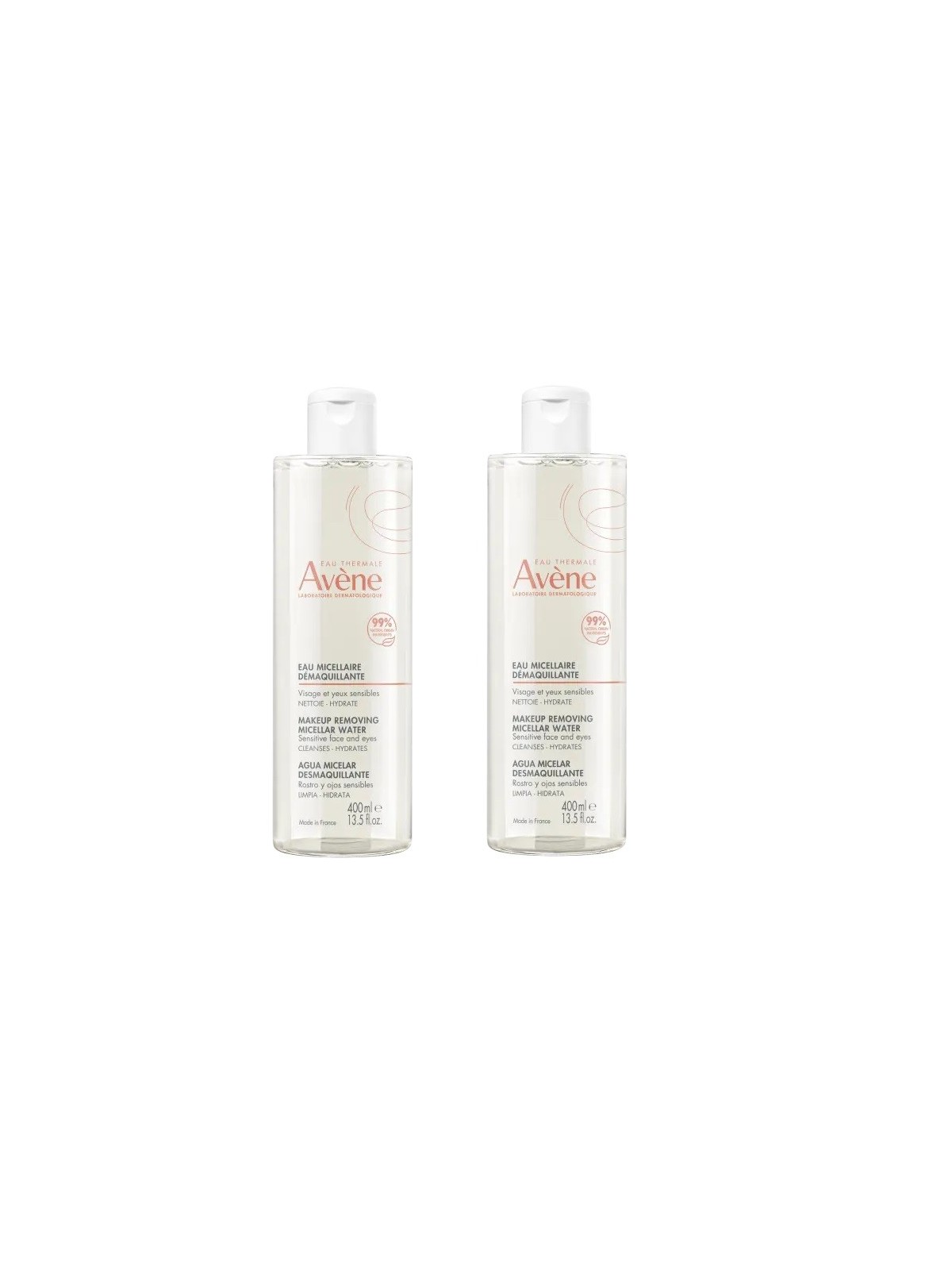 Avene locion micelar 400 ml 2 u