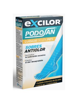 Excilor podosan sobres gel 3 uds