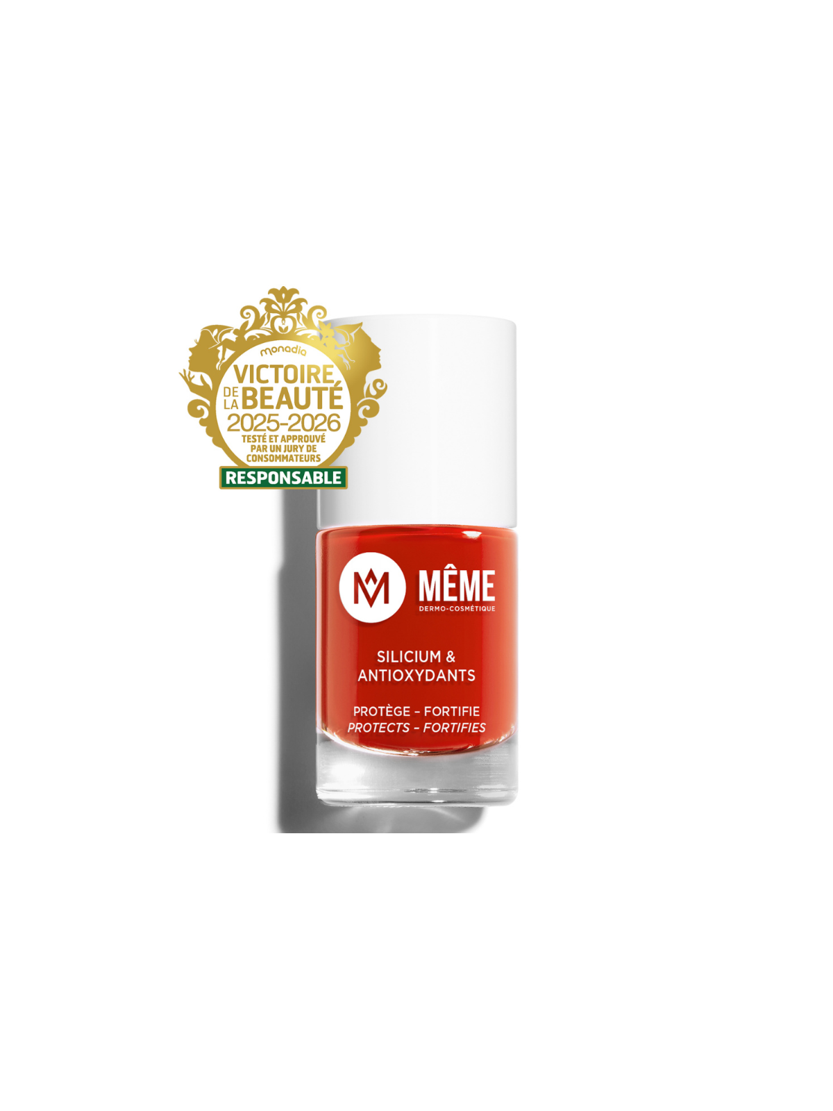 Meme esmalte de uñas 10ml color Annabelle naranja sanguina 12