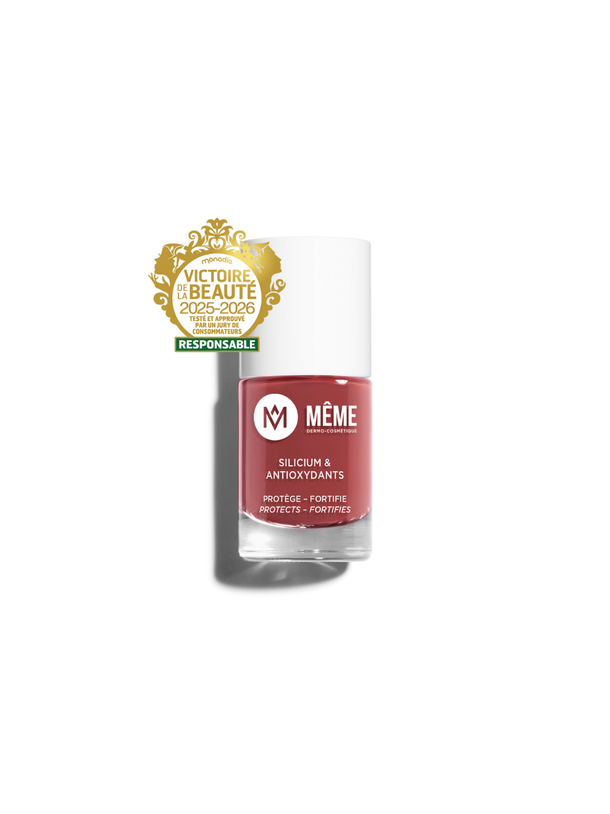 Meme esmalte de uñas 10ml Color Beatrix vid roja 28