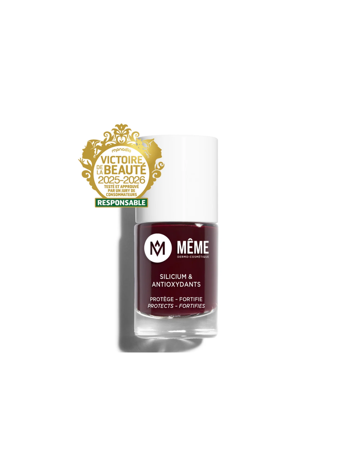 Meme esmalte de uñas 10ml color Caroline Grosella 03