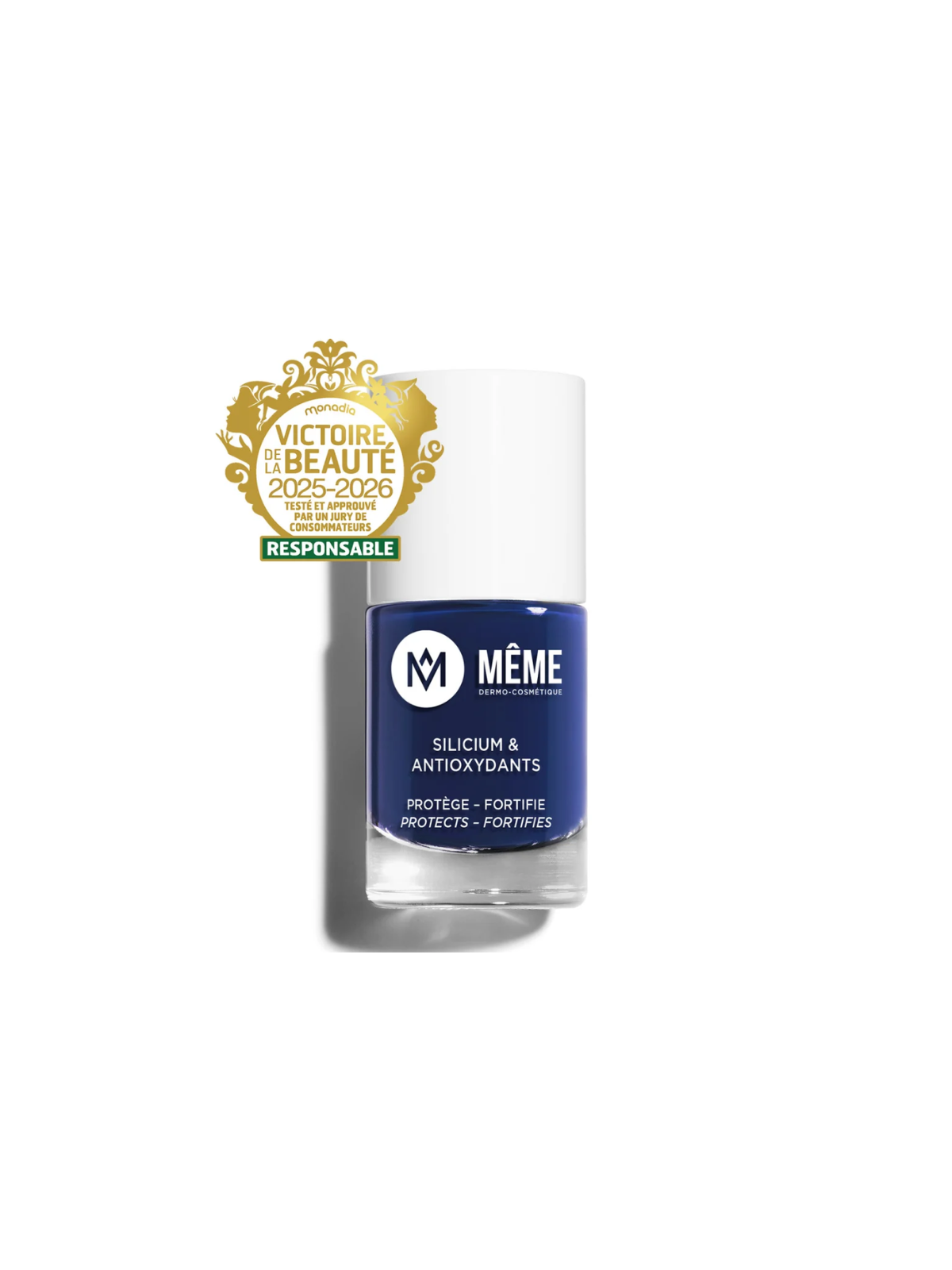 Meme esmalte de uñas 10ml color Françoise azul 09