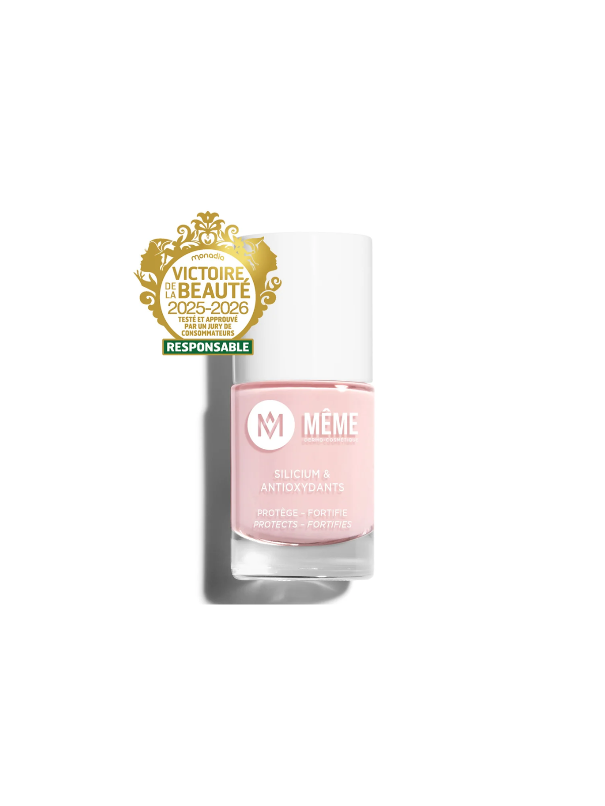 Meme esmalte de uñas 10ml color Cathy rosa palo 14
