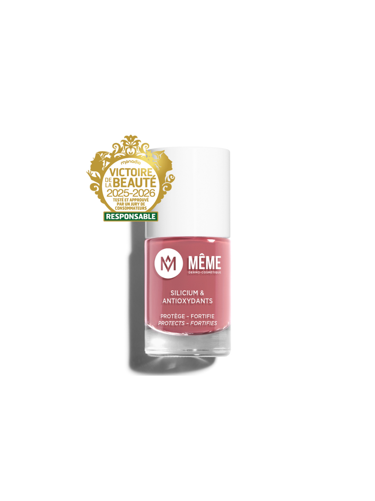 Meme esmalte de uñas 10ml color Claudie rosa praline 26
