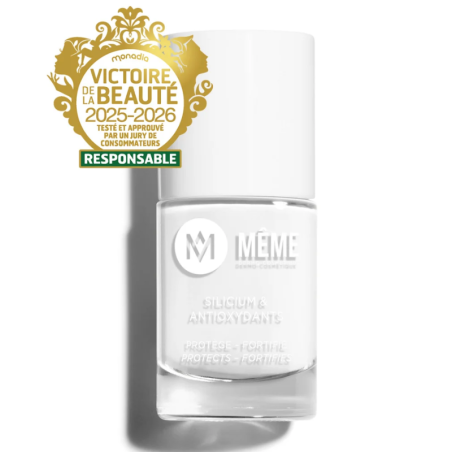 Meme esmalte de uñas 10ml color Lydie blanco 13